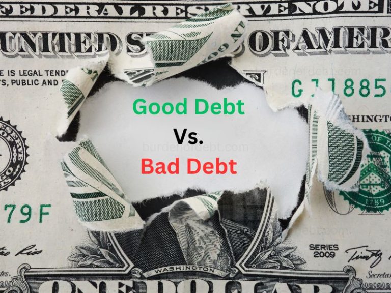 Why is Good Debt Different from Bad Debt?